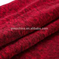 Hot selling 95% Polyester 5% spandex warm touch brushed knitted fabric for coat