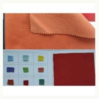 450~500gsm 58"/60" T/R Twill Solid Woven Two Side Brushed Polyester Fabric Rayon Weight For Coat