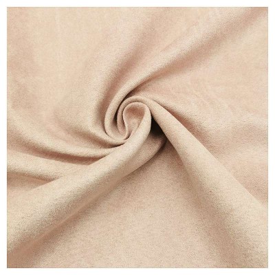 suede fabric high quality 100% polyester soft plain dyed multicolor brushed fabric for garment