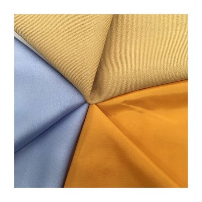 Customized Soft Twill Recycle Polyester Cotton Fabric Gabardine Garment Fabric