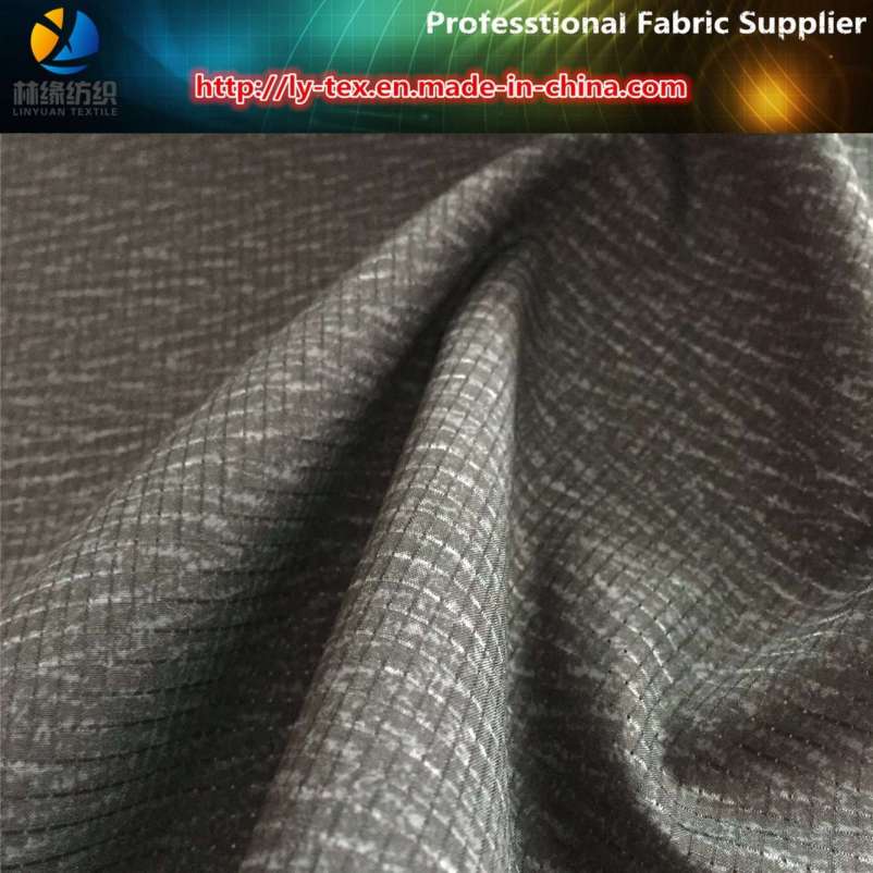 T400 Pongee, 100%Polyester Burned-out Fabric